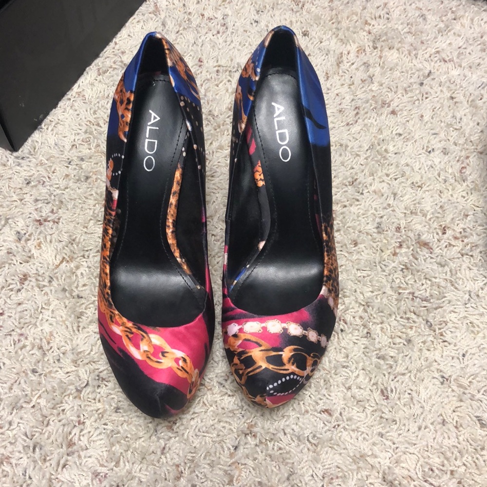 ALDO platform stilettos